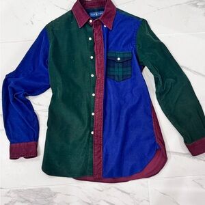 Ralph Lauren Multicolor Men's Shirt - Green, Blue, Burgundy